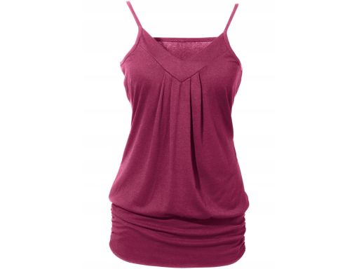 B.P.C top jagodowy dłuższy r.32/34