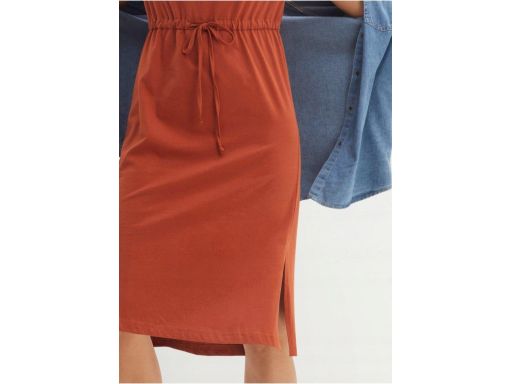 B.P.C sukienka z dżerseju cynamonowa 48/50.