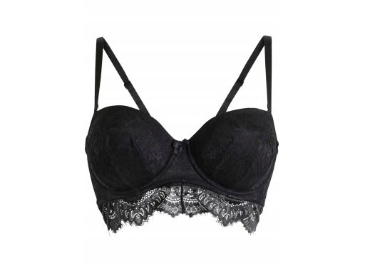 B.P.C biustonosz balkonetka na fiszbinach mięki koronkowy ^70C