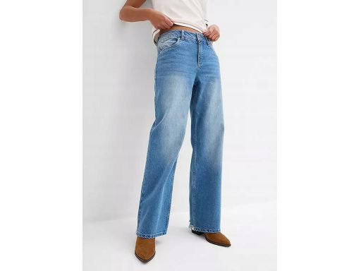 B.P.C spodnie jeansowe damskie przecierane modne r.52