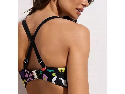B.P.C bikini biustonosz na fiszbinach we wzory r.75B