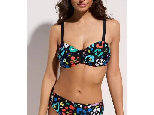 B.P.C bikini biustonosz na fiszbinach we wzory r.75B