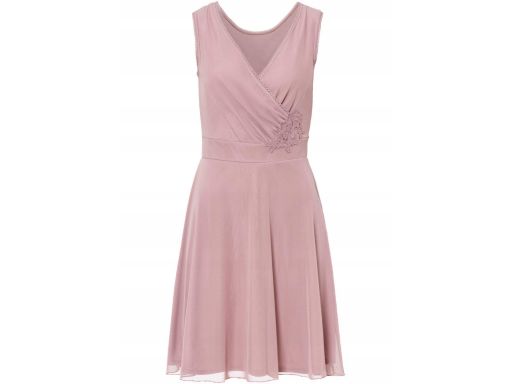 B.P.C siatkowa sukienka różowa r.40/42