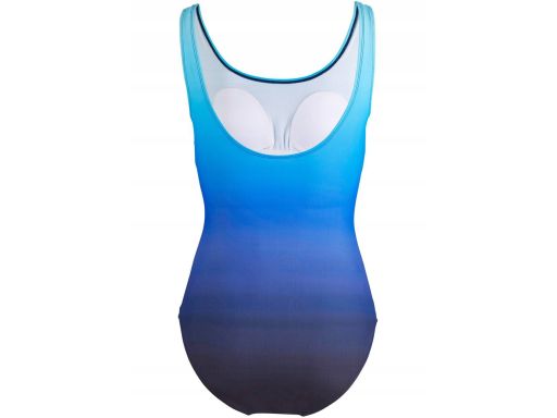 B.P.C kostium jednoczęściowy ombre niebieski silnie modelujący 52.