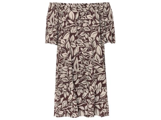 B.P.C sukienka we wzory z wiskozy carmen r.36