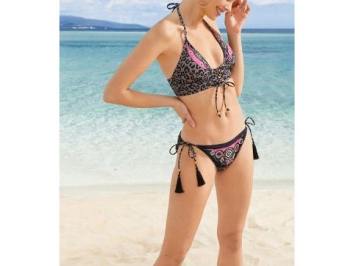 B.P.C wiązane bikini boho gepard r.38