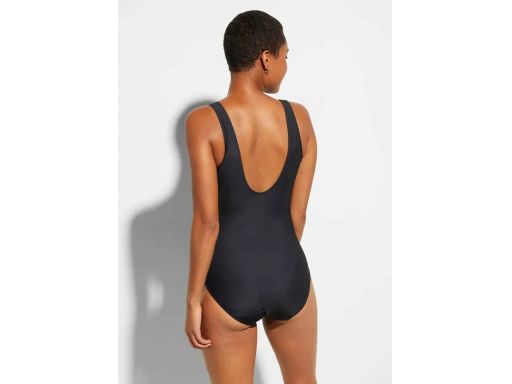 B.P.C kostium kąpielowy shape czarny z kolorowymi paskami ^44