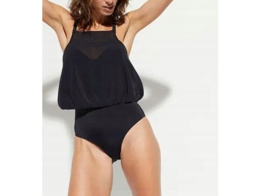 B.P.C kostium kąpielowy modelujący ekskluzywny siateczka r.44 85D