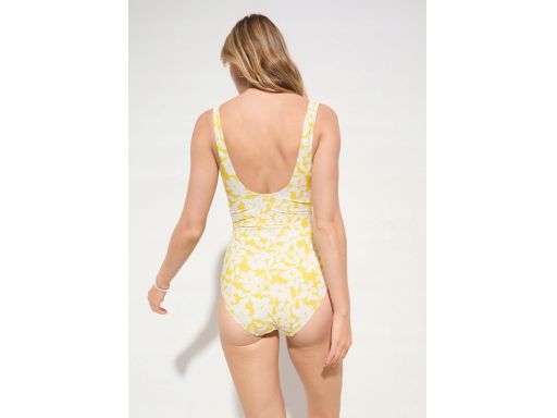 B.P.C kostium kąpielowy z efektem założenia kopertowego z marszczeniem