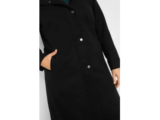 B.P.C płaszcz długi z kapturem brązowy ^40