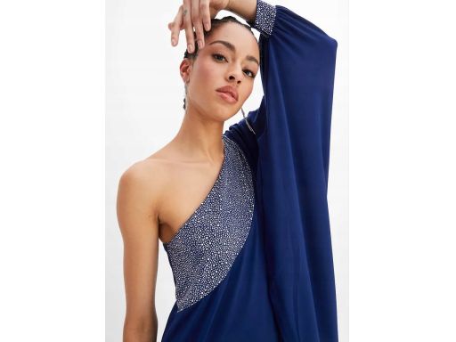 B.P.C sukienka na jedno ramię obszerna dżety r.40/42