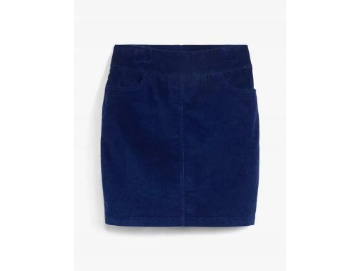 B.P.C sztruksowa spódnica granatowa przed kolana 48.