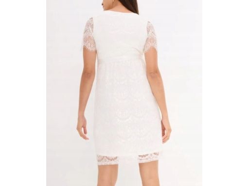 B.P.C sukienka ciążowa ślubna koronkowa 48/50.