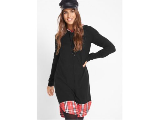 B.P.C dzianinowa sukienka z kapturem r.36/38