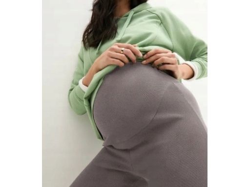 B.P.C 2-pak legginsy krótkie kolarki ciążowe 32/34.