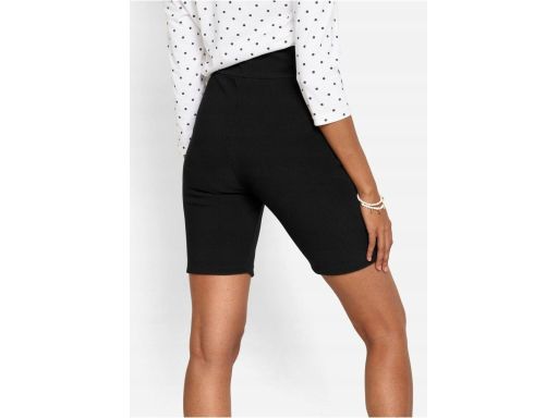 B.P.C 2-pak legginsy krótkie kolarki ciążowe 32/34.