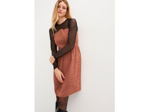 B.P.C sukienka z siateczkową wstawką 34.