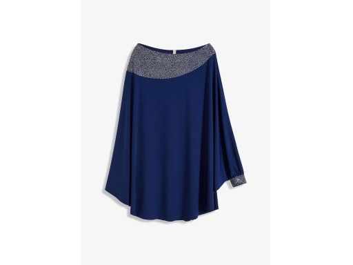 B.P.C sukienka na jedno ramię obszerna dżety ^36/38