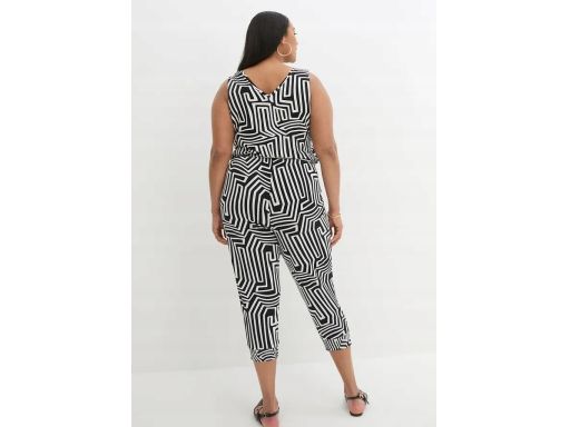 B.P.C kombinezon wzorzysty nogawki 3/4 56/58.