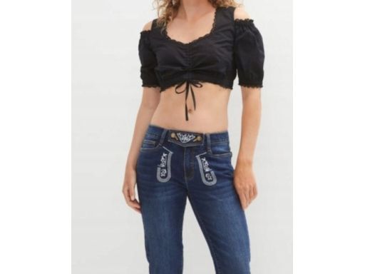 B.P.C damska bluzka krótka ludowa 42.