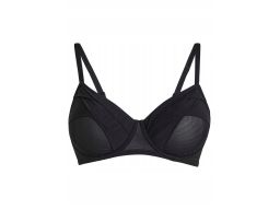 B.P.C biustonosz miękki, warstwowy z fiszbinami czarny r.70B