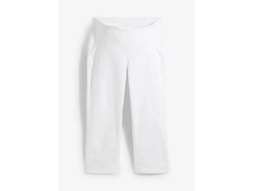 B.P.C spodnie 3/4 ciążowe białe 38.