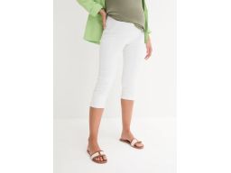 B.P.C spodnie 3/4 ciążowe białe 38.
