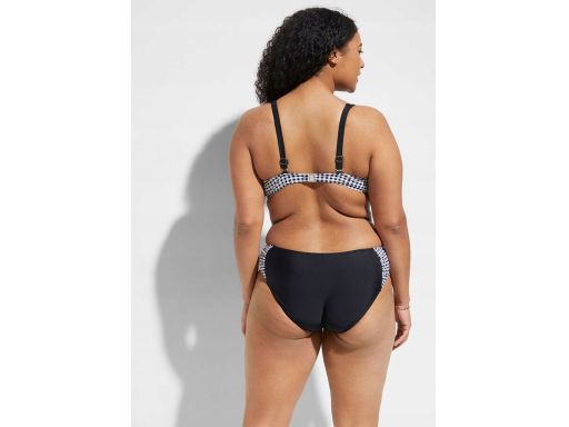 B.P.C Bikini na fiszbinach usztywniane czarno-białe ^48(95E)