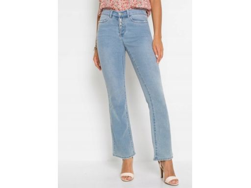 B.P.C jasne jeansy typu bootcut r.36