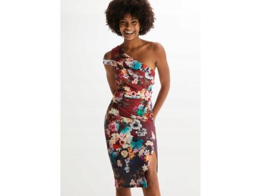 B.P.C sukienka sexy w kwiaty 48/50.