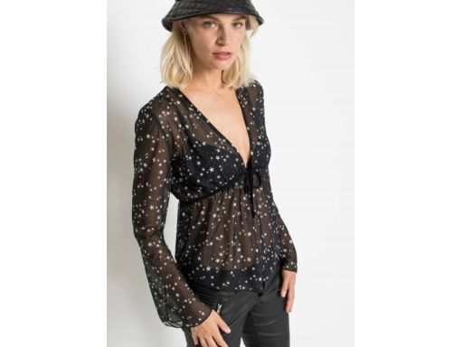 B.P.C bluzka siateczkowa w gwiazdki r.40/42