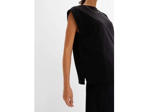 B.P.C t-shirt damski z zaakcentowanymi ramionami r.44/46