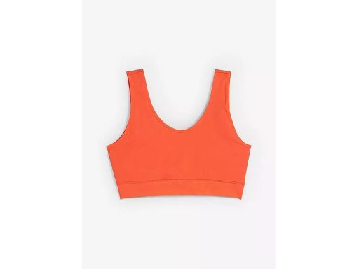 B.P.C biustonosz sportowy bezszwowy pomarańczowy ^S