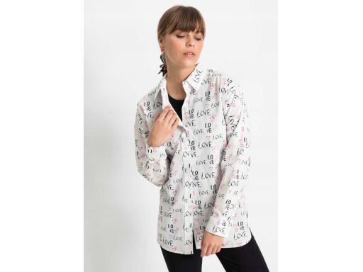 B.P.C B.P.C bluzka koszulowa we wzory 36.