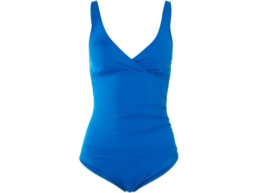 B.P.C kostium jednoczęściowy niebieski efekt tankini r.36