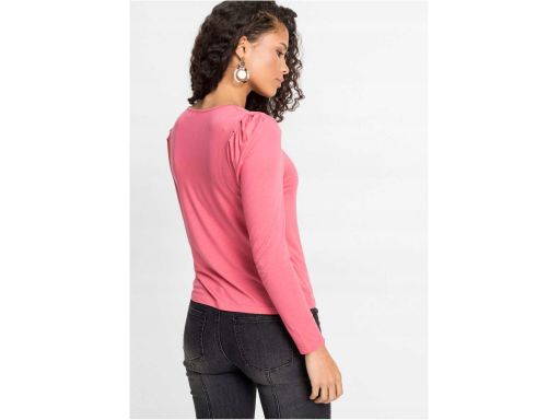B.P.C bluzka różowa z wiskozy 32/34.