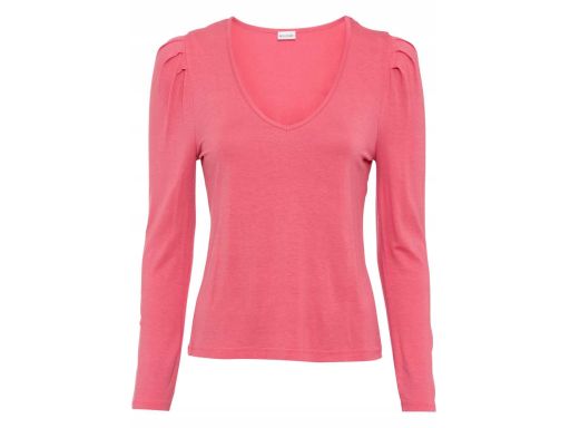 B.P.C bluzka różowa z wiskozy 32/34.