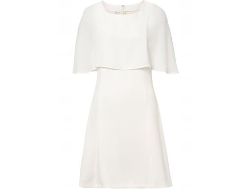 B.P.C odświętna sukienka śmietankowa r.36/38