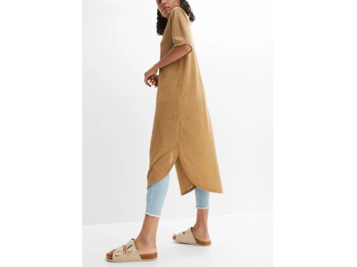 B.P.C długi kardigan cienki z krótkim rękawem 44/46.