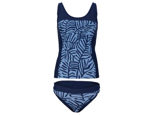 B.P.C granatowe tankini z nadrukiem ^38