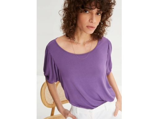 B.P.C bluzka fioletowa nietoperz ^40/42