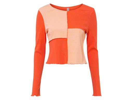 B.P.C bluzka patchworkowa prążek 48/50.