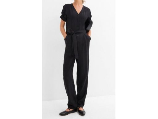 B.P.C kombinezon czarny modny z wiskozy ^46