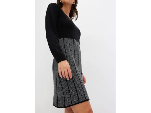 B.P.C sukienka z efektem 2w1 dzianinowa ^36/38