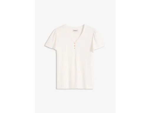 B.P.C bluzka śmietankowa ze złotymi guziczkami r.36/38