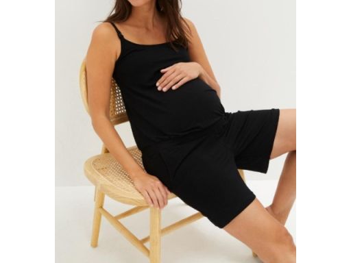 B.P.C kombinezon ciążowy czarny krótki 44/46.