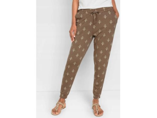 B.P.C spodnie baggy nadruk 36/38