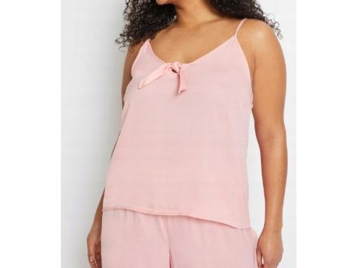 B.P.C bluzka top satynowa różowa r.46