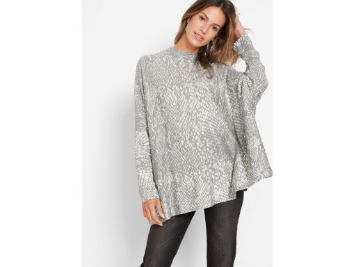 B.P.C bluzka-poncho we wzór 36/38.