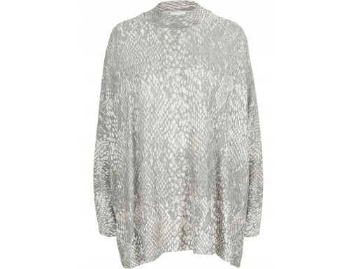 B.P.C bluzka-poncho we wzór 36/38.
